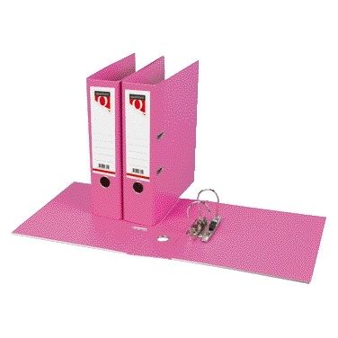 Quantore - Ordinatore A4 80mm PP rosa