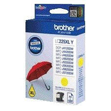 Brother - Ink cartridge LC-225XLY yellow | 5 pieces