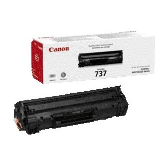 Canon - Cartucho de tóner 737 negro