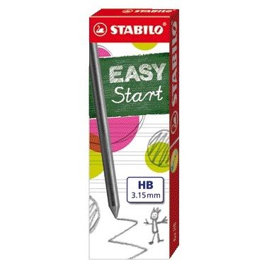 STABILO - Pencil lead Easyergo 7890/6 HB 3.15mm box of 6 pieces