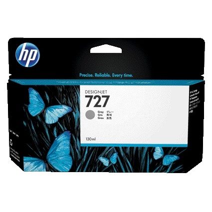 HP - 727 grijze DesignJet inktcartridge, 130 ml
