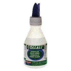 Collall - Bouteille de colle Hobby 100ml | 24 pièces