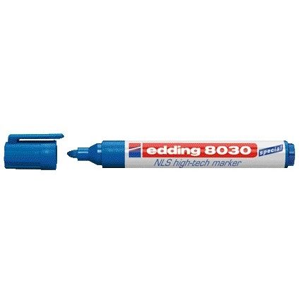 Edding - Pennarello 8030 NLS high-tech 1,5-3mm blu