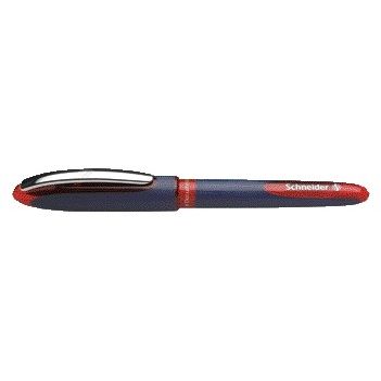Schneider - Stylo roller One Business 0.6mm rouge | 10 pièces