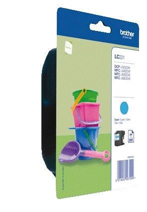 Brother - Ink cartridge LC-221C blue