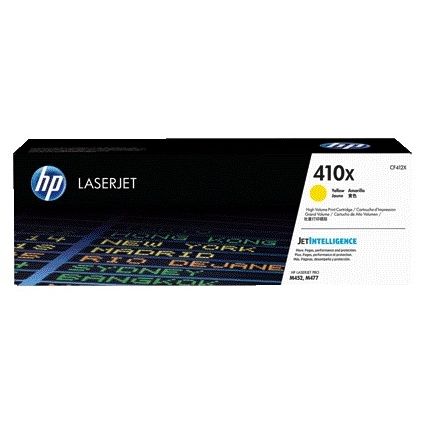 HP - 410X originele high-capacity gele LaserJet tonercartridge