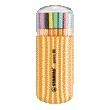 Stabilo - Fineliner point 88/20 fijn assorti zebra-etui à 20 stuks