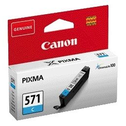 Canon - Cartucho de tinta CLI-571 azul