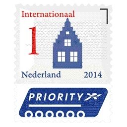 Postzegels - Postzegel internationaal waarde 1 zelfklevend 50st