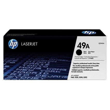 HP - Tonercartridge q5949a 49a zwart