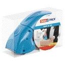 Tesa - Dispensador de envases pack® pack-n-go azul