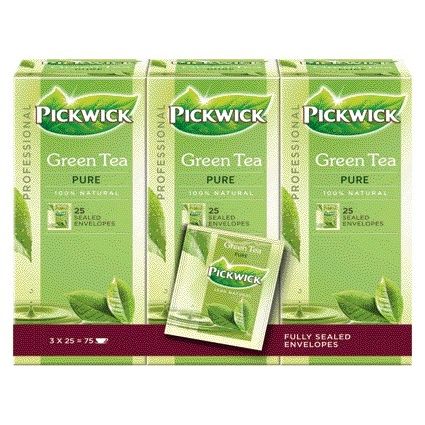 Pickwick - Thee Fair Trade green pure 25x1.5gr