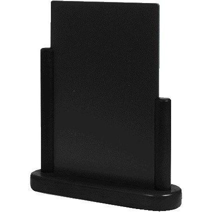 Securit - Tableau noir 230x200x60mm bois noir