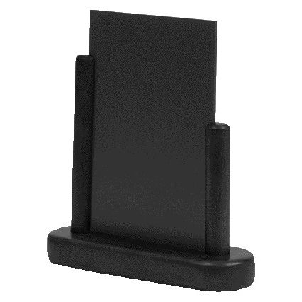 Securit - Pizarra 170x160x50mm madera negra
