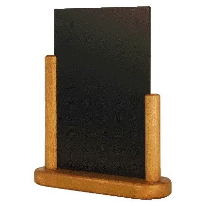 Securit - Chalkboard 170x160x50mm teak wood