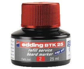 Edding - Viltstiftinkt btk25 voor whiteboard rood