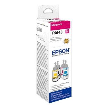 Epson - Ricarica inchiostro T6643 rosso