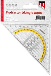 Quantore - Geodreieck 140mm transparent