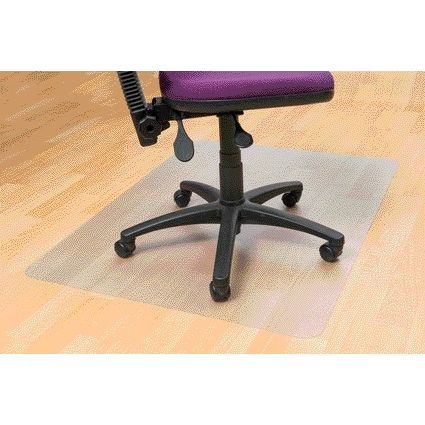 Floortex - Stoelmat pvc 120x90cm harde vloeren