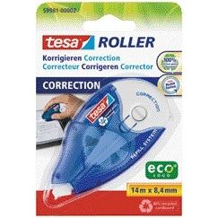 Tesa - Correctiee ® ecoLogo® 8,4mmx14m navulbaar op blister | 5 stuks