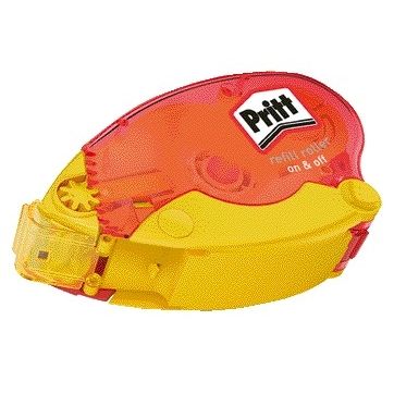 Pritt - Support rechargeable pour rouleau de colle et recharge non permanente | 5 pièces