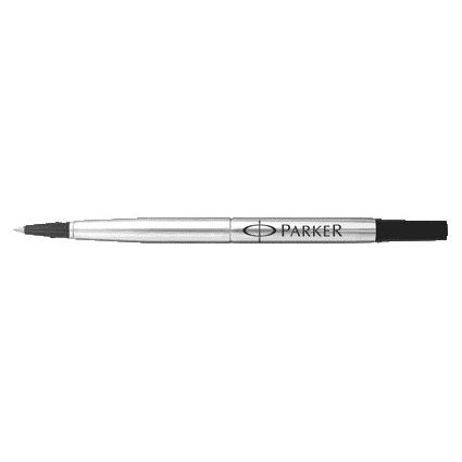 Parker - Rollerball pen refill Quink fine black | 12 pieces
