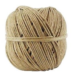 Muller - Corda di canapa a 3 fili Ø ±2,4mm ca. 50 metri| 12 pezzi