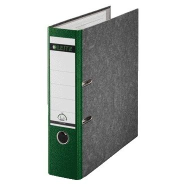 Leitz - Ordner 1080 180° 80mm karton A4 groen | 20 stuks