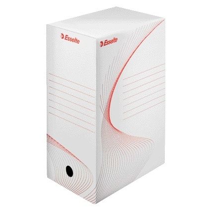 Esselte - Boîte d'archives Boxy 150mm 352x250mm blanc | 25 pièces