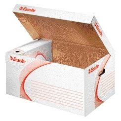 Esselte - Archive and transport box with lid 560x265x380mm white