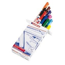 Edding - Felt-tip pen 400 round assorted 1mm assorted set of 10 pieces