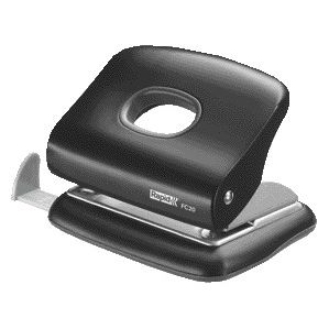 Rapid - Locher FC20 2-Loch 20 Blatt schwarz