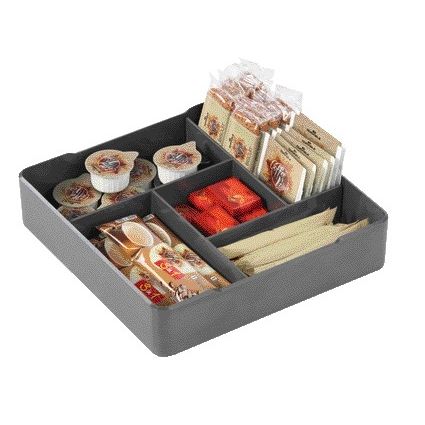 Durable - Coffee point case 3386 58 antraciet | 6 stuks