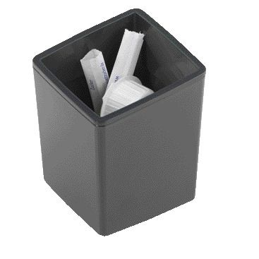 Durable - Waste bin Coffee Point anthracite