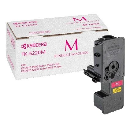 Kyocera - Toner tk-5220m rosso