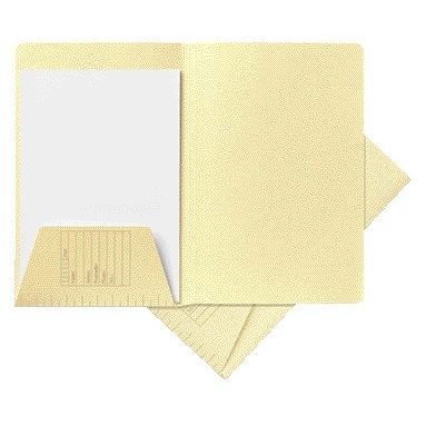 Jalema - Carpeta archivadora A4 1 solapa 160gr amarillo claro