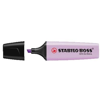 Stabilo - Iluminador BOSS Original 70/155 lila pastel | 10 piezas