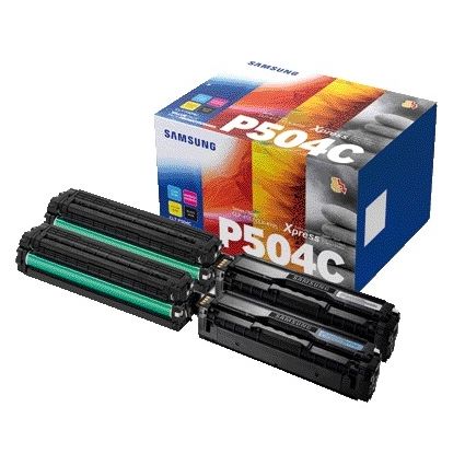 Samsung - Cartuccia toner sam/hp clt-p504c nero + colore