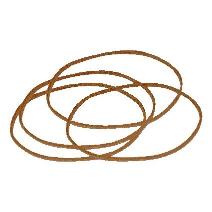Standard Rubber Band - Elastiek s 18 80x1.5mm 10kg 33300 stuks bruin