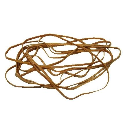 Standard Rubber Band - Elastiek standard 24 150x1.5mm 50gr 85st bruin