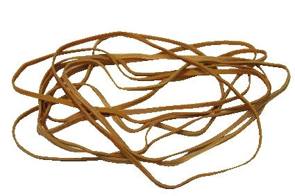 Quantore - Élastique s 24 150x1,5mm 50gr 85 pièces marron | 10 pièces