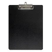 MAUL - Clipboard Flexx A4 standing PP black | 12 pieces