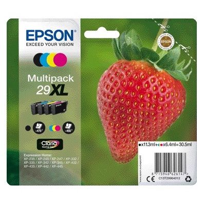 Epson - Strawberry Multipack 4-colours 29XL Claria Home Ink | 8 stuks