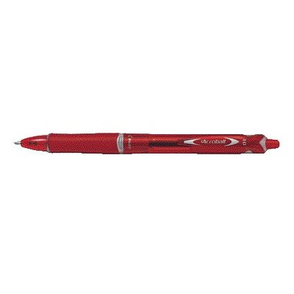 Pilot - Stylo à bille Begreen Acroball moyen rouge