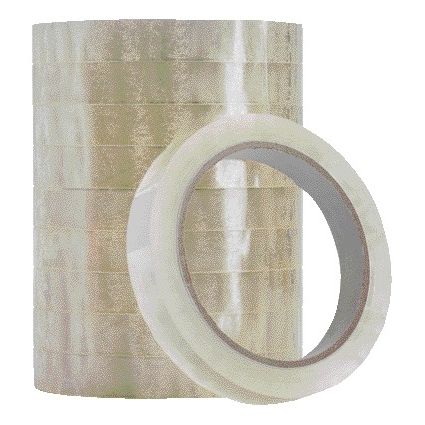 Quantore - Plakband 15mmx66m grote kern tr | 10 stuks
