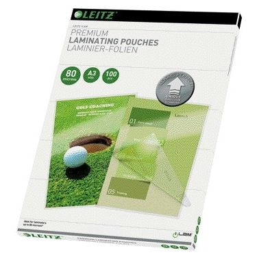 Leitz - Laminating sleeve iLAM A3 2x80micron 100 pieces