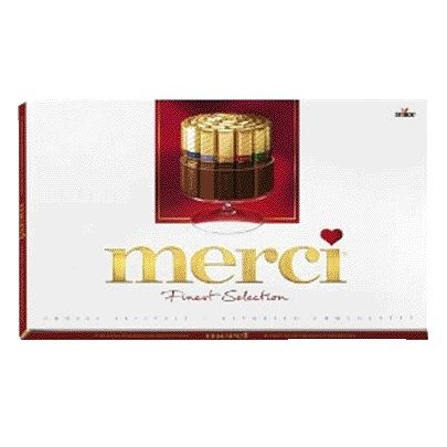 Merci - Chocolat la plus belle sélection 400gr