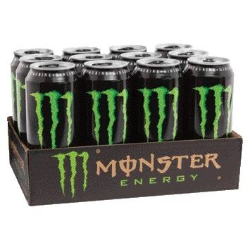 Monster - Energiedrank blik 500ml | 12 stuks