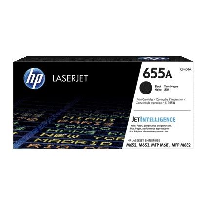 HP - Originele 655A zwarte LaserJet tonercartridge
