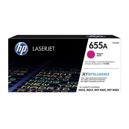 HP - Cartuccia toner cf453a 655a rosso